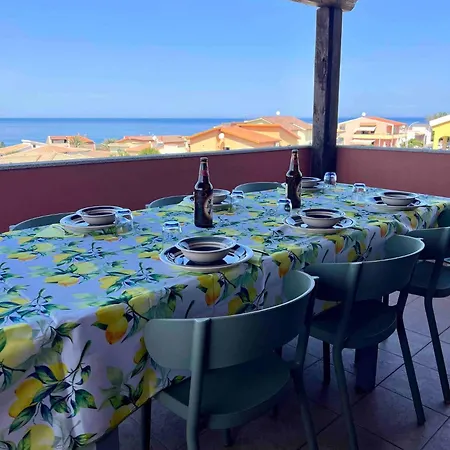 Incantevole Attico Trilocale Vista Mare Strepitosa Apartmán